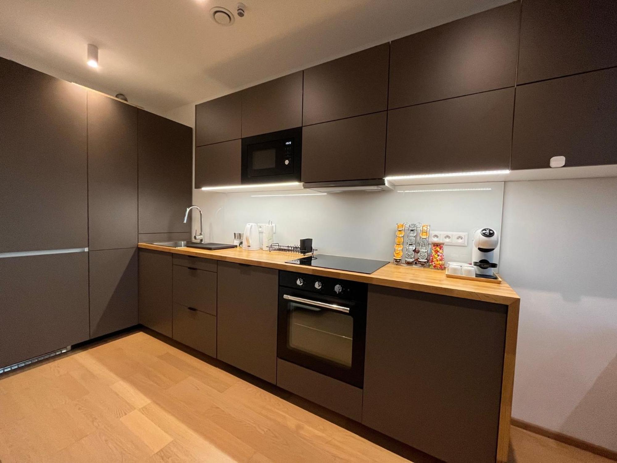 Brno City Center Apartment With Parking And A Big Terrace Eksteriør bilde
